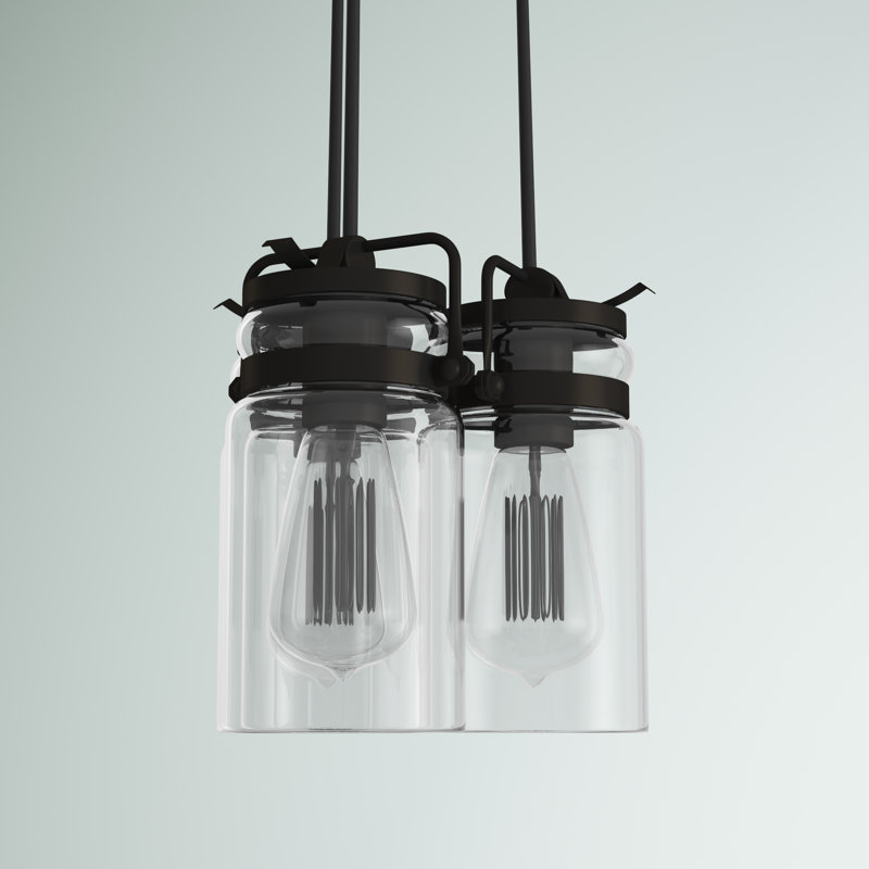 Sue 3 - Light Cluster Pendant, Olde Bronze