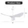 Kemp 52'' 3-Blade Modern Ceiling Fan with Remote Control