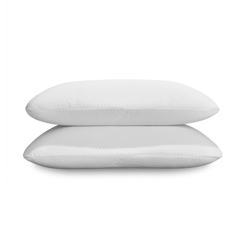 Tempur-Symphony Foam Plush Support Pillow, 2 Pack