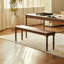 Banc chinois en bois massif-100940126