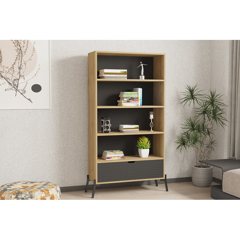 Bookshelf, Sapphire Oak/Antracite