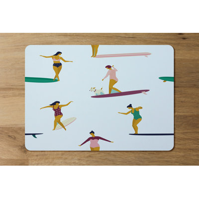 Maddison Polyester-Coated Hardboard Rectangle Placemat