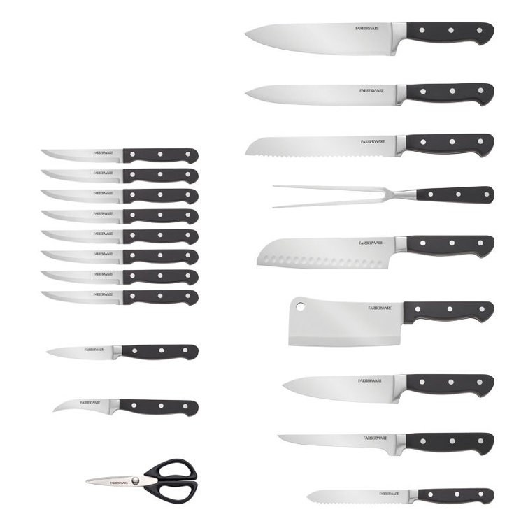 PREMIER Forged 7-Pc Knife Block Set – Kitchen Knives Online