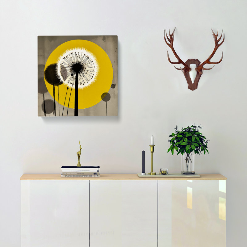 Dandelion Bauhaus - No Frame Print