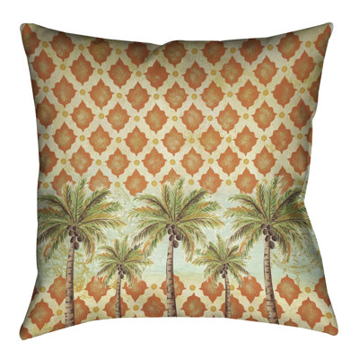Coussin extérieur Helen Spice Palm