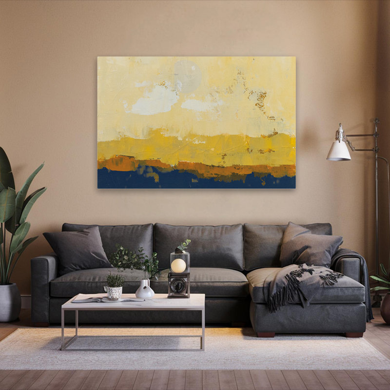 Abstract - Hour, 40" H x 60" W
