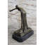 Figurine sculptée en bronze sculpté art nouveau