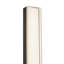 Garland 15-in Black dimmable LED Wall Sconce-1441142937
