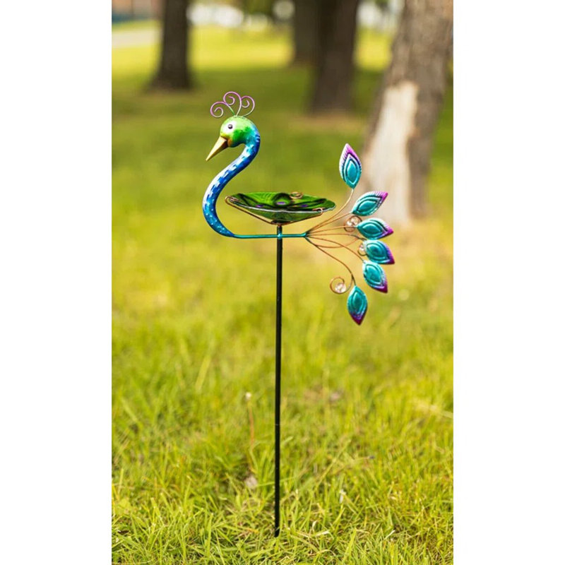 Alane Metal Birdbath