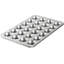 Nordic Ware 24-Cup Natural Aluminum Commercial Petite Muffin Pan