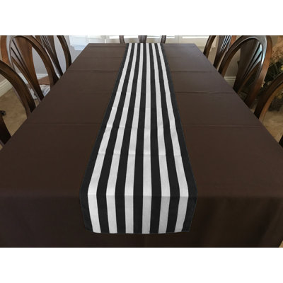 Stripes Print Table Runner