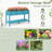 Poly Wood Elevated Planter Box With Legs Storage Shelf Drainage Holes-1958557996-1958557999