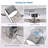 39.37" Dimmable Reversible Ceiling Fan With LED Spotlights And Remote Control And APP