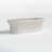 White Classic Oblong Ceramic Cachepot