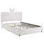 Kids Upholstered Bed with Oversized Rabbit Ear Headboard, LED Light & 4 Storage Drawers-1094436534-1094436491