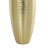 Miktat Aluminum Metal Brushed Textured Decorative Gold Vase Set