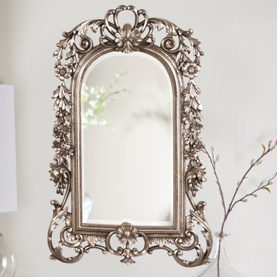 Miroir mural à tête arquée/couronnée Himmelmann