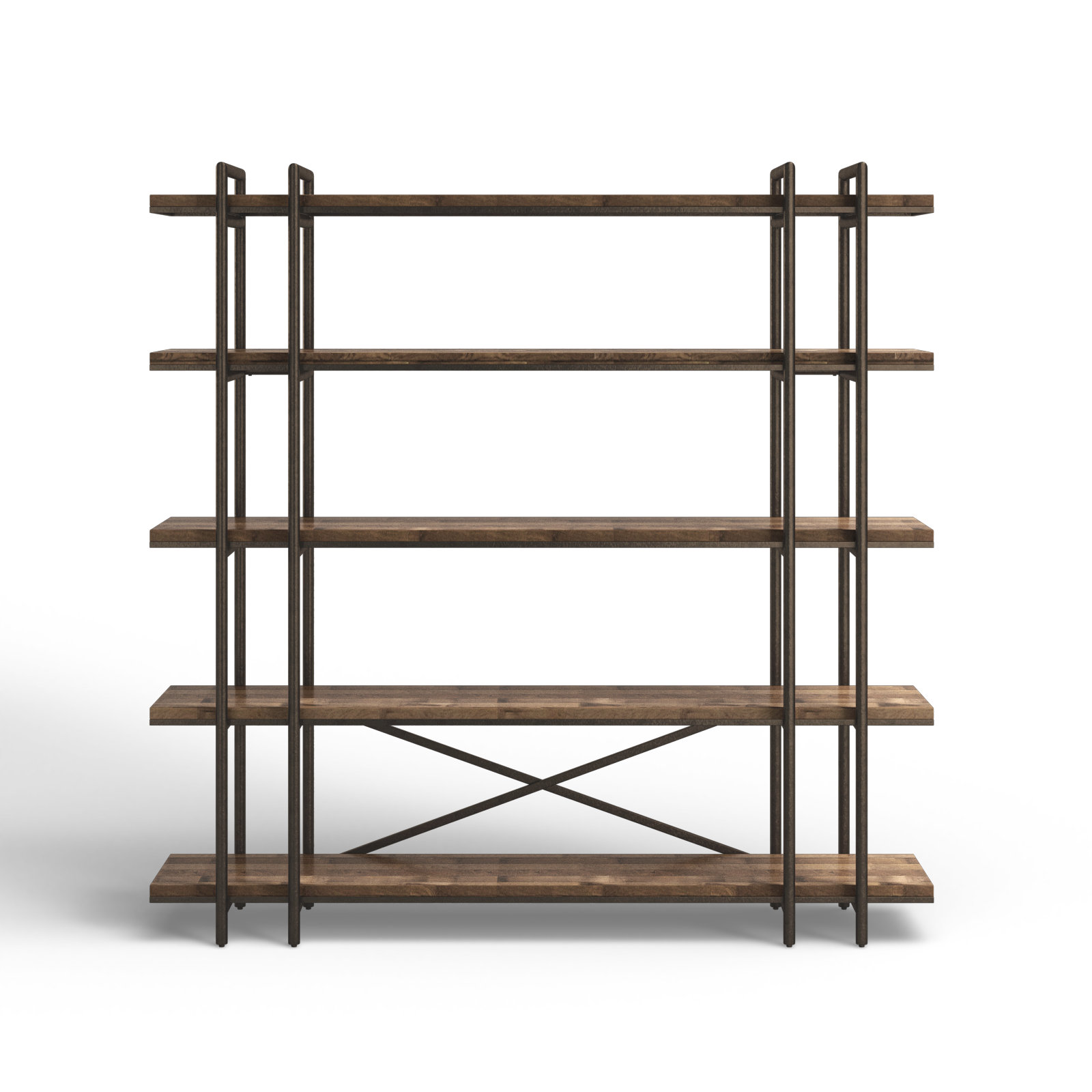 Lieb Wide Etagere Bookcase