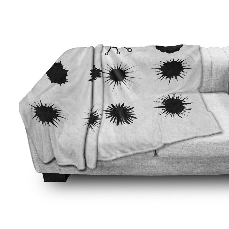 Hand Woven Throw Blanket, 50" W x 60" L