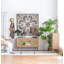 Meuble télé 47,2 po x 15,2 po x 30,7 po avec trois portes