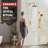 SUMERAIN Rain Bathroom Complete Shower System with 3 Setting Spray Handheld Shower, Shower Faucet Set with Slide Bar-113055989