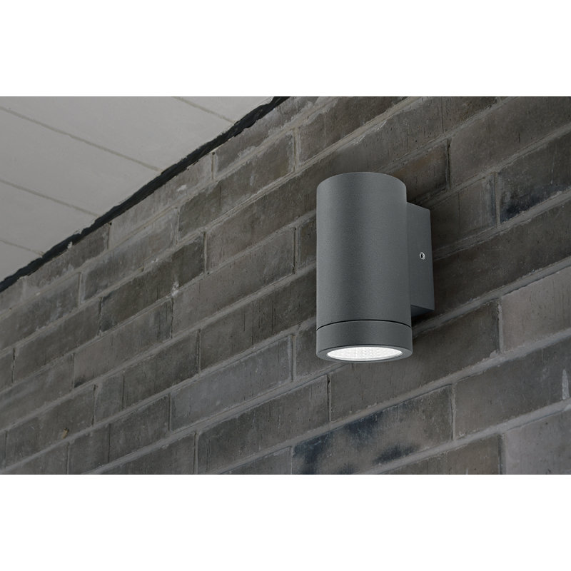 Shelby 10.5cm H Integrated LED Outdoor Armed Sconce
