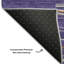 Tapis à rayures Lyndhurst AMF996 lavable à la machine de qualité supérieure-1322715007
