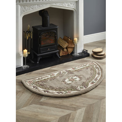 Comfort Oriental Wool Hand Woven Beige