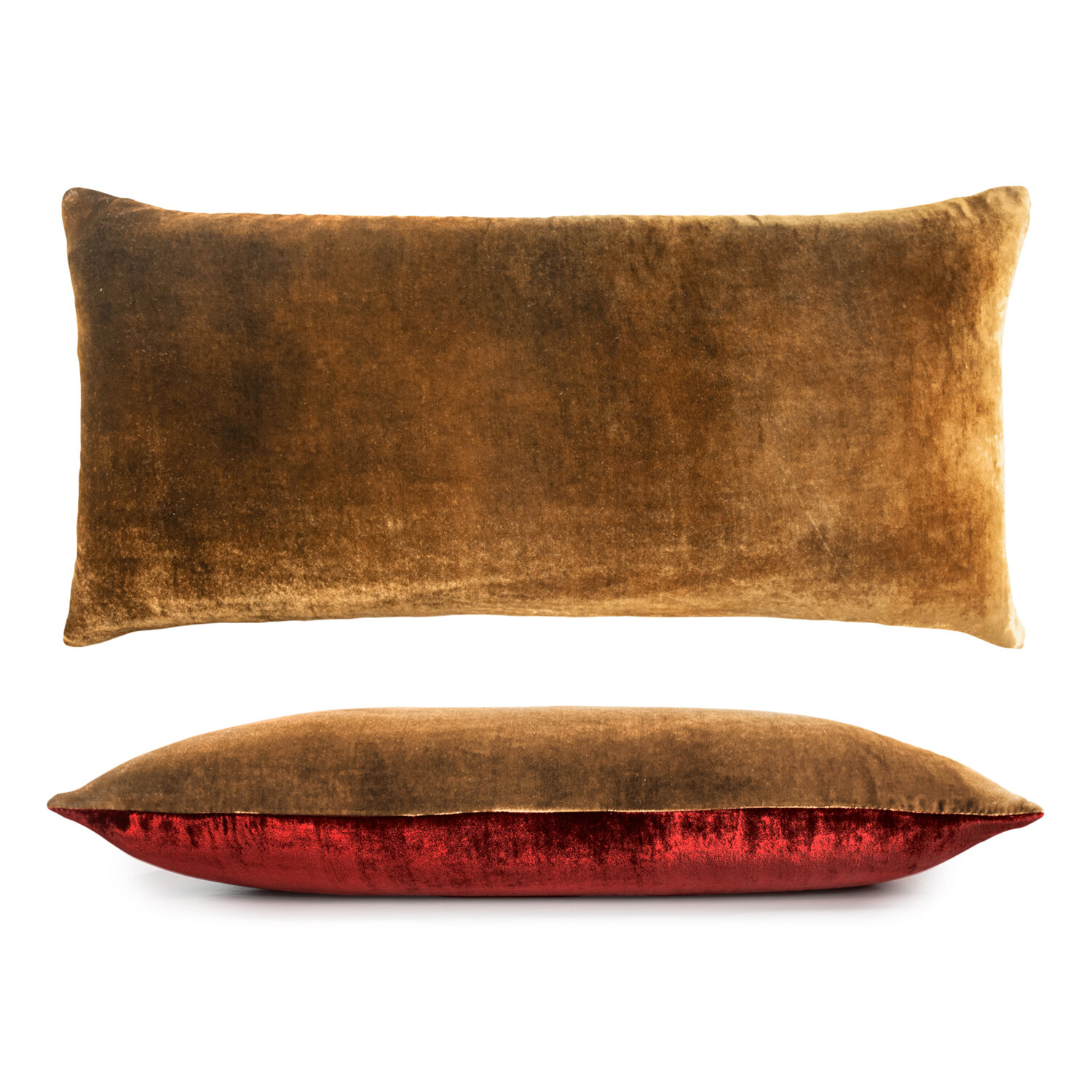 Ombre 2024 velvet pillow