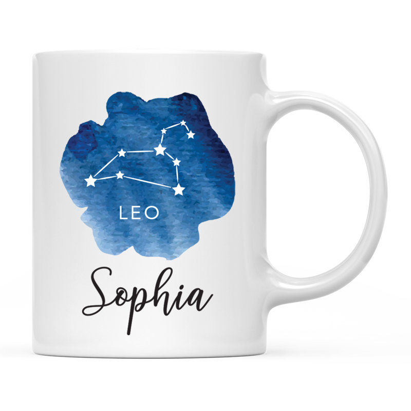 Ceramic Coffee Mug, Leo, Yes