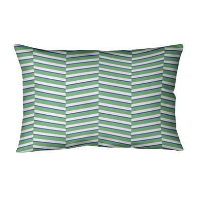 Fractured Stripes Lumbar Pillow