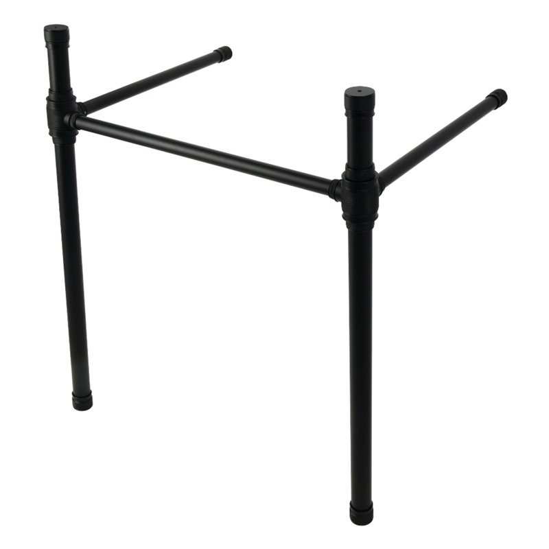 Pieds de console en laiton Kingston, Matte Black