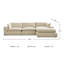 Elyza Upholstered L-Shaped Sectional-82260084-87462804
