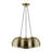 Marmolejo 3 - Light Antique Brass Pendant