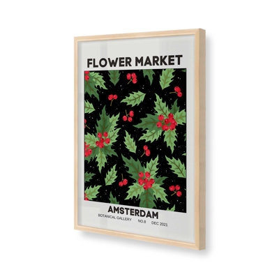 «Holiday Flower Market II», reproduction