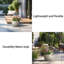 Pot à fleurs en ciment Highwoods-1168435962-1168435959