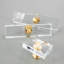 Rectangular Cabinet Knob with Brass Base-2140555917