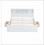 Lit plateforme en bois avec tête de lit sans sommier requis-1247569902