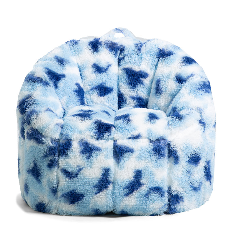 Standard Bean Bag Chair, Desert Rose 100% Polyester, Milano