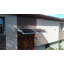 Menands 4m Width x 0.65m Depth Door Canopy Grey-Bracket Bronze-Sheet
