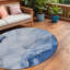 Tapis d'intérieur rond 8 po
