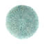 Pouf tricoté manuellement pour un coussin de sol, limite de poids de 200 lb, 20 po x 20 po x 14 po, rempli de perles