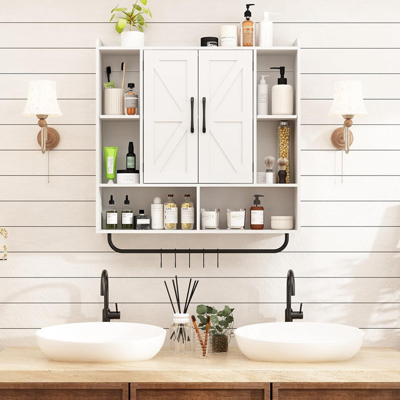 Armoire de salle de bain Rustic Wood