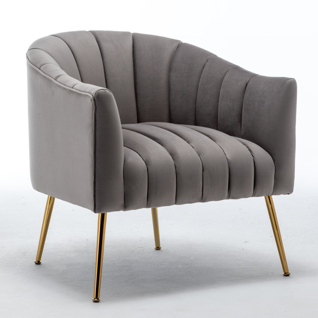 Murrow Velvet Accent Chair Willa Arlo™ Interiors 