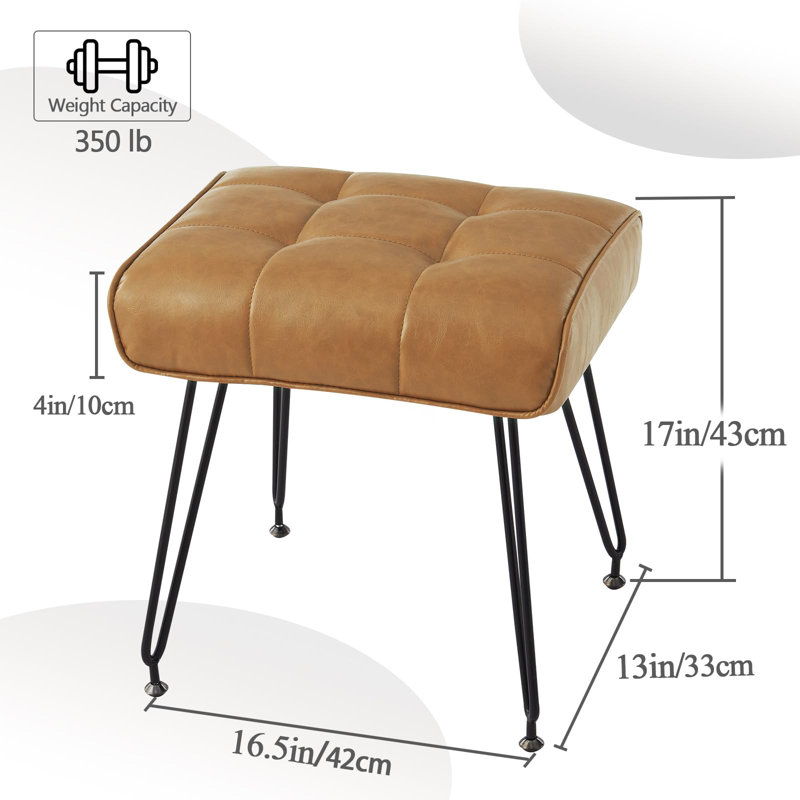Tabourets de coiffeuse en polyuréthane