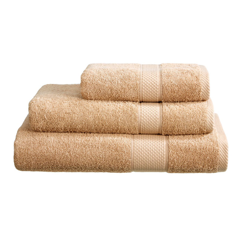 Faith Margaret Turkish Cotton Midweight Fingertip Towel, Pink
