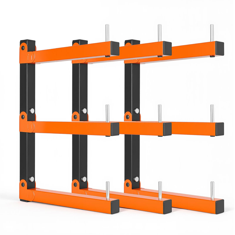 3 cm W Steel Wall Mounted Shelving Unit