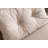 Versatile 2-Seat Sofa-Bed, Cream Linen Fabric | 100% Metal Frame, 52.0 x 52.4 x 16.1 inches | 14-Level Adjustable Backrest, Easily Converts to Bed, Maximum Weight Capacity: 440 lbs | Stylish & Functional for Any Space-1051474230