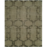 Geometric Area Rug in Beige