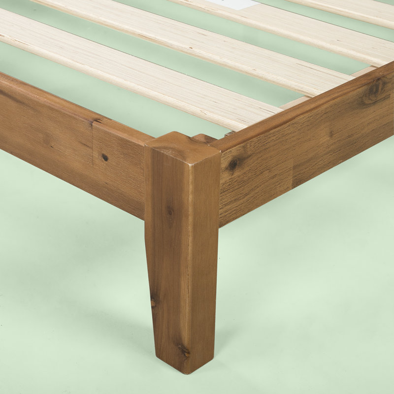 Tara Low Profile Solid Wood Platform Bed, King